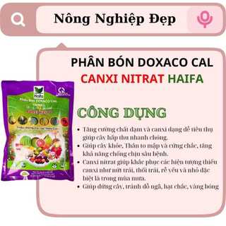 Phân bón Canxi Nitrat Haifa gói 1kg - Làm Hạ Phèn, Cứng Trái, Cứng Cây 15-0-0-26 CaO