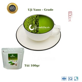 Bột Matcha UJI YANO nguyên chất không đường sữa _ 100GR