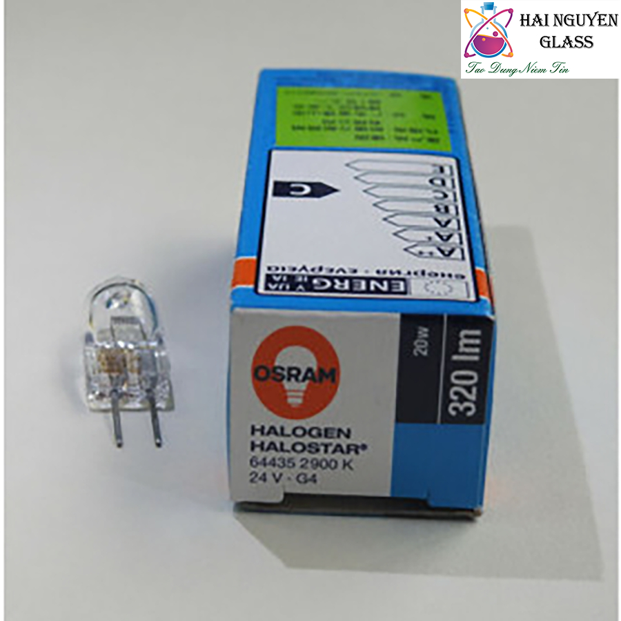 Bóng Halogen 24V 20W G4 64435 Osram, Đức