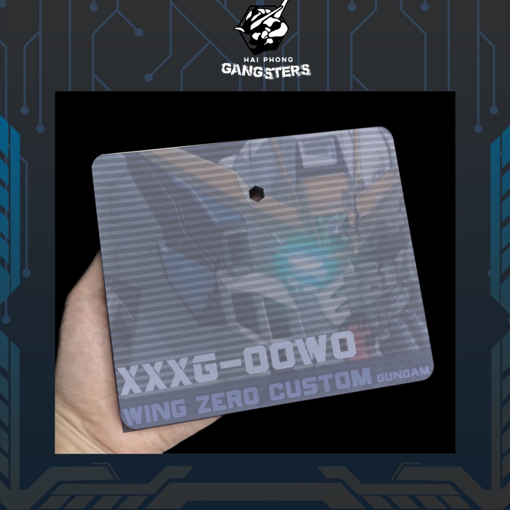 [Nhắn shop trước]WN8 - Gundam Wing Zero Custom 2 (Series Wing gundam) -  base mica cho Gundam MG