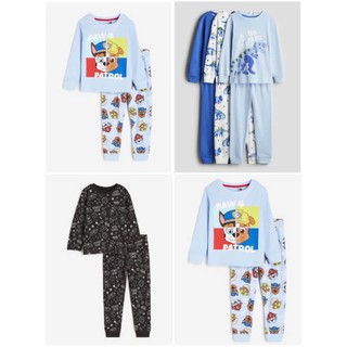 Set quần áo bé trai lớn kids HM Auth