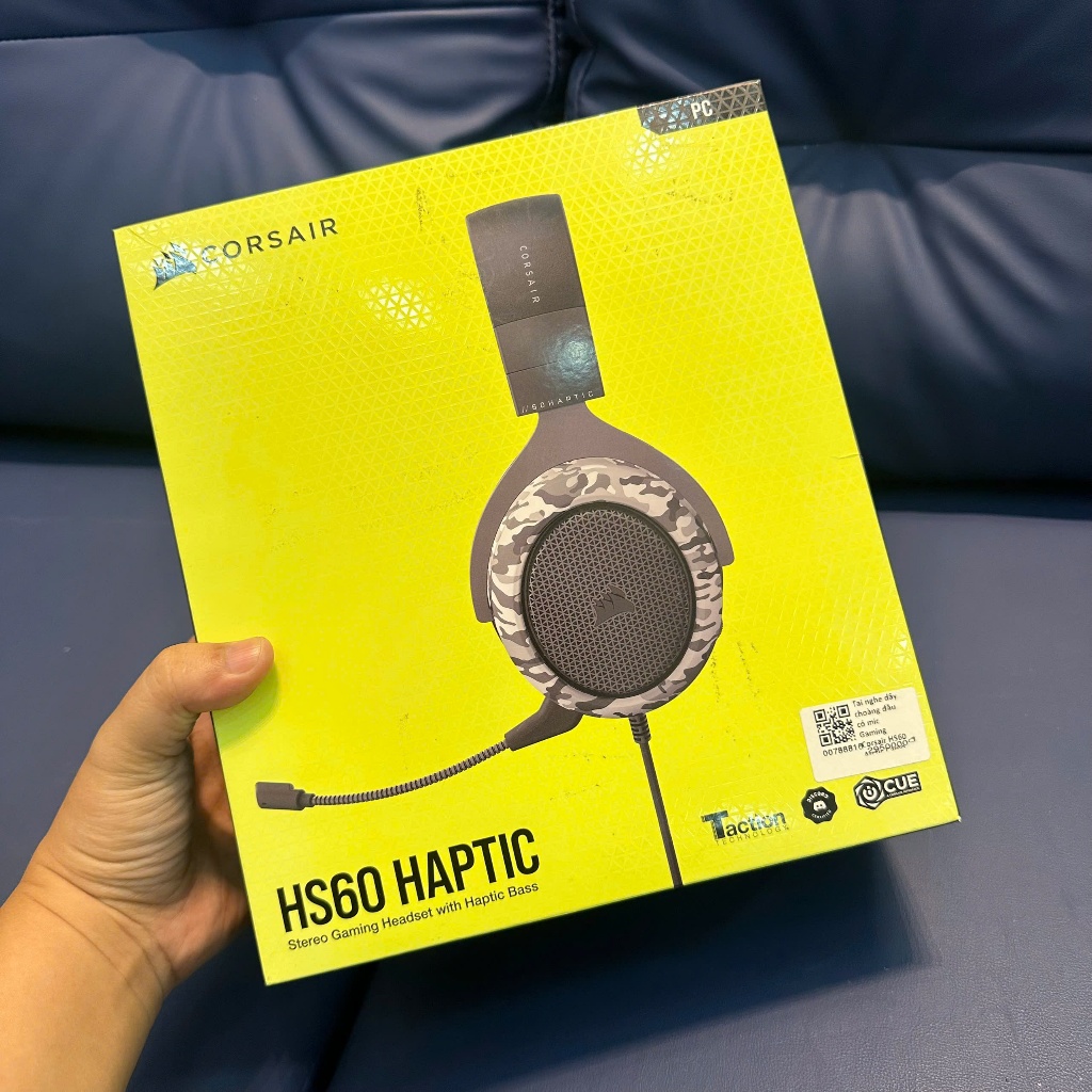 Tai nghe Corsair HS60 HAPTIC CA-9011225-AP Bảo hành chính hãng FPT