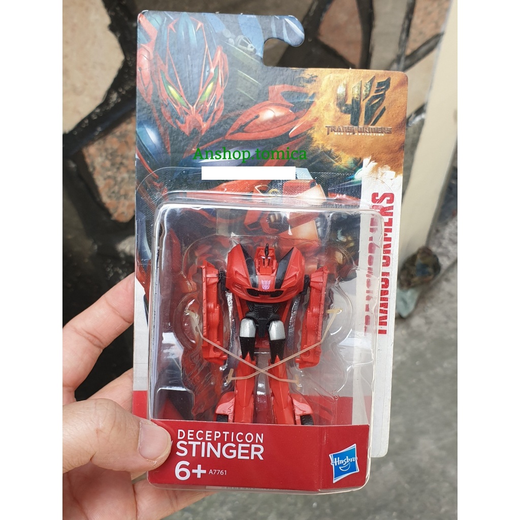 Robot biến hình Transformers Decepticon Stinger - Has.bro size Mini box