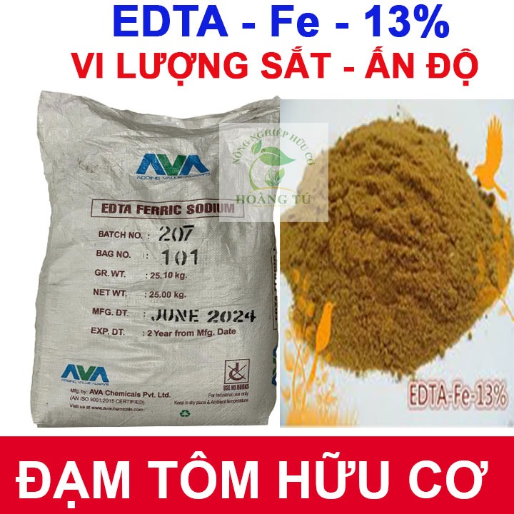 Vi lượng EDTA Fe 13% - gói 1kg