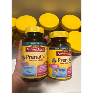 Vitamin tổng hợp bầu Nature Made Prenatal Folic Acid + DHA 150 viên bổ sung vitamin, khoáng chất và DHA cho mẹ và bé