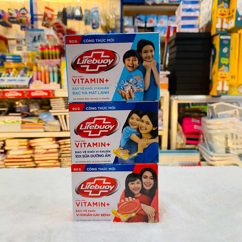 Xà phòng tắm Lifebuoy cục 90g