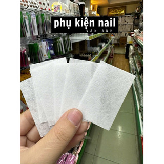 Giấy lau gel nail , giấy chùi gel loại cứng không xù lông