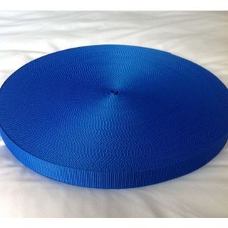 Dây đai polyester bản 25mm cuộn 100m cam xanh đen vàng