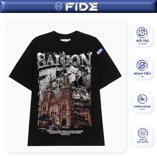 Áo thun FIDE phông trơn nam nữ cổ tròn FIDE SÀI GÒN SS3