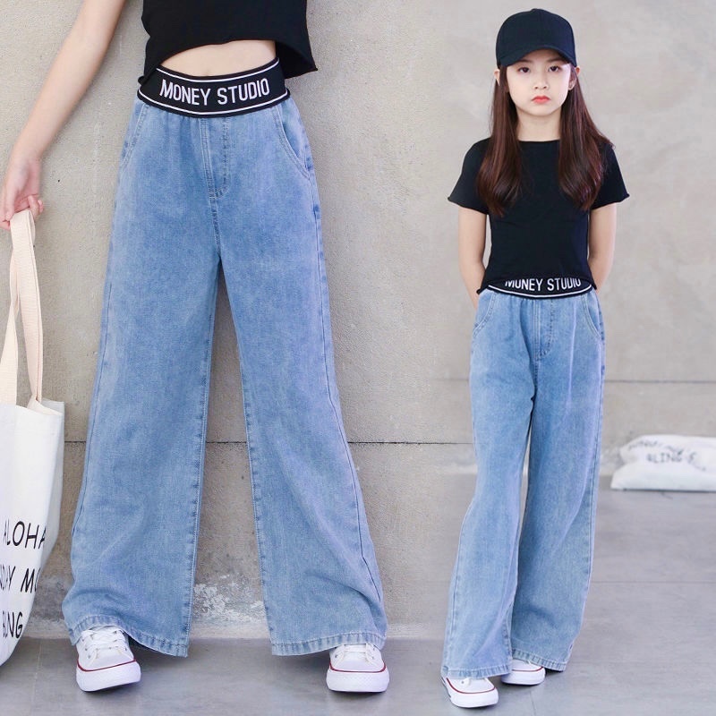 Quần bò jean cho bé gái size đại BEESHOP D25045