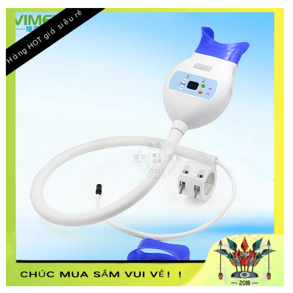 Đèn tẩy trắng răng gắn ghế - bh 12 tháng