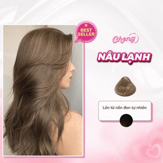 Thuốc Nhuộm Tóc Màu NÂU LẠNH, NÂU LẠNH SÁNG Không Cần Dùng Thuốc Tẩy Tóc | Chenglovehair, Chenglovehairs