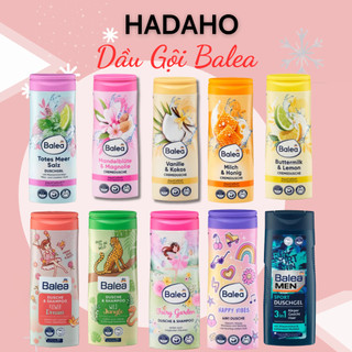  Sữa tắm trắng da Balea-Isana người lớn-trẻ em cấp ẩm da sáng căng mịn hương thơm lâu dài 