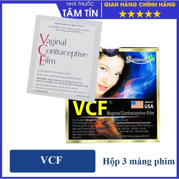 Màng phim tránh thai VCF