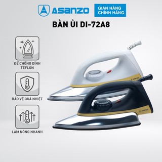 [ASANZO] BÀN ỦI KHÔ/ BÀN ỦI ĐIỆN DI-72A8 CÔNG SUẤT 1000W BẢO HÀNH 12 THÁNG