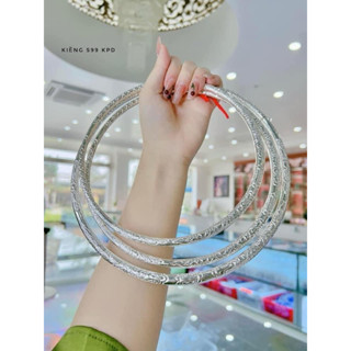 Kiềng Cổ Bạc Chụp Ảnh Áo Dài, Vòng Cổ Dân Tộc, Kiềng Hầu Đồng Hầu Thánh nhiều size 13-15-16-18-20cm