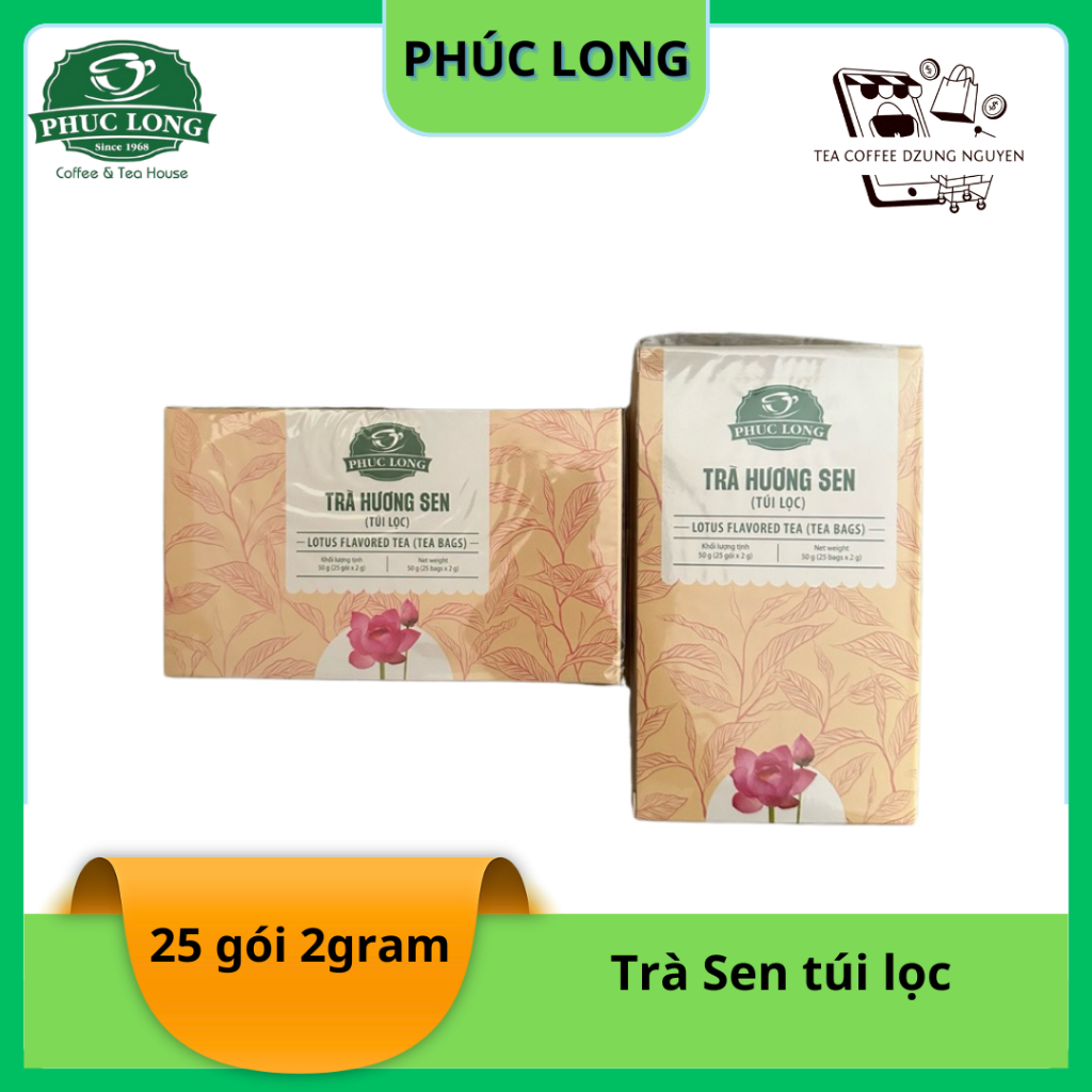 Trà Sen túi lọc Phúc Long