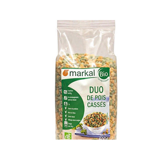 Đậu hà lan hữu cơ markal organic peas, 500g