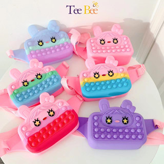   Hot Trend 2025  Túi Đeo Chéo Silicon Pop It Hình Mèo Kitty Cho Bé Gái Họa Tiết Họat Hình Dễ Thương Kích Thước Lớn 