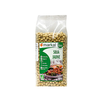 Đậu nành hữu cơ markal organic soybeans, 500g