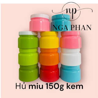 hủ miu 150g đủ màu : lòng kem 150g + hủ 200g . có đủ màu sắc. bóng đẹp