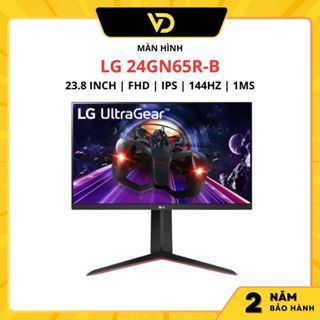  MÀN HÌNH GAMING LG 24GN65R-B  23.8 INCH FHD IPS 144HZ 1MS  - Hàng chính hãng 