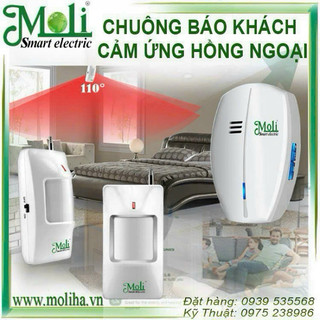 Chuông báo khách cảm ứng hồng ngoại