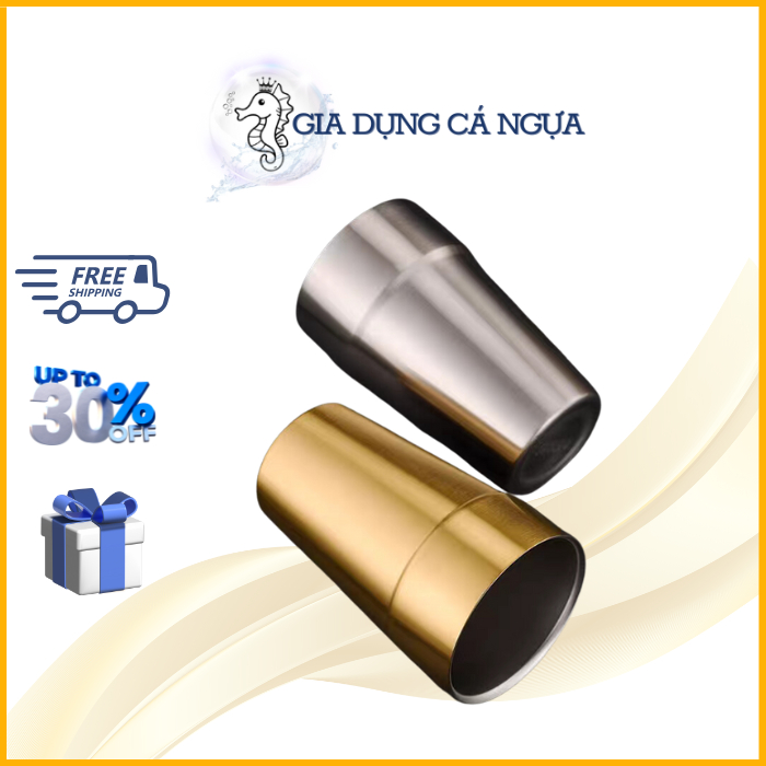 Ly Inox 304 Hàn Quốc Mạ Có Nấc Cách Nhiệt, Ly Uống Nước Inox 304 Nhà Hàng SP000197