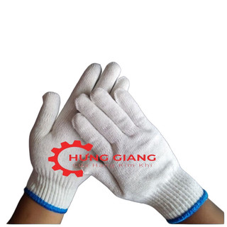 10 Đôi Găng Tay Sợi Trắng, Gang Tay Bảo Hộ Lao Động
