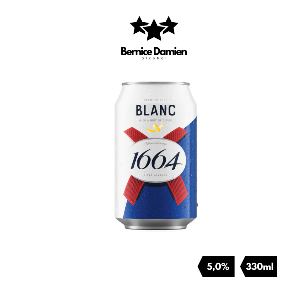 Bia 1664 Blanc Nồng Độ 5% 330ml Bia Pháp Đậm Vị - Có ship Hỏa Tốc