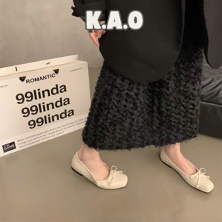 Giày Bệt Nữ Tiểu Thư Giày Búp Bê Đính Nơ Hàng New Hot 2025 - TIEM NHA KAO