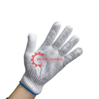 10 Đôi Găng Tay Sợi Trắng, Gang Tay Bảo Hộ Lao Động