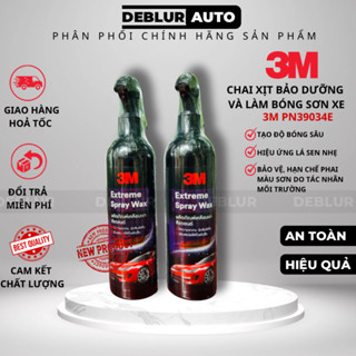 Chai xịt tăng độ bóng sơn, dung dịch làm bóng sơn xe ô tô, xe máy chính hãng 3M 39034E
