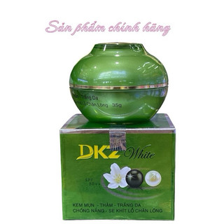 Kem DKZ White mụn thâm trắng da se khít lỗ chân lông 35gram - chính hãng rẻ nhất
