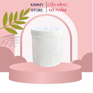  Hủ nhựa đựng kem 1kg màu trắng đục 