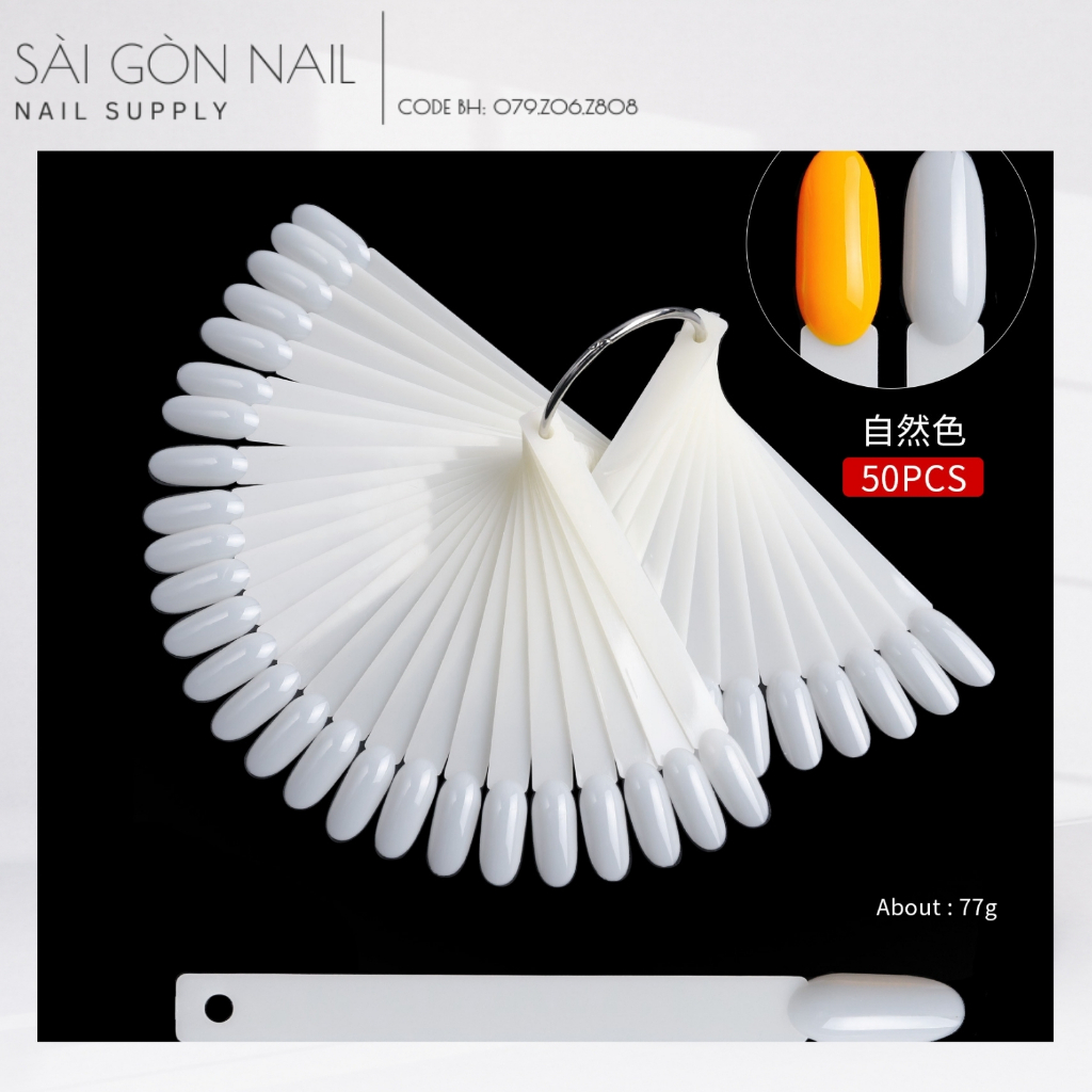 Móng Que Bầu - Móng Que Tập Sơn Nail[SÀI GÒN NAIL]