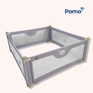(Tặng miếng dán) Thanh Chắn Giường Umoo - Bản Nâng Cấp Mẫu Mới UM 088 - Cao 73cm