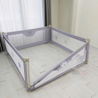 (Tặng miếng dán) Thanh Chắn Giường Umoo - Bản Nâng Cấp Mẫu Mới UM 088 - Cao 73cm