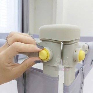 (Tặng miếng dán) Thanh Chắn Giường Umoo - Bản Nâng Cấp Mẫu Mới UM 088 - Cao 73cm