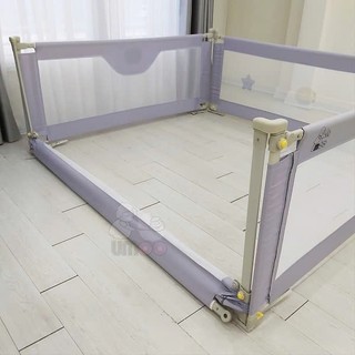 (Tặng miếng dán) Thanh Chắn Giường Umoo - Bản Nâng Cấp Mẫu Mới UM 088 - Cao 73cm