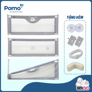 (Tặng miếng dán) Thanh Chắn Giường Umoo - Bản Nâng Cấp Mẫu Mới UM 088 - Cao 73cm
