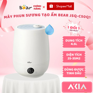 Máy phun sương tạo độ ẩm BEAR JSQ-C50Q1 4.5L, kèm remote điều khiển, chạm cảm ứng, BH 18 tháng