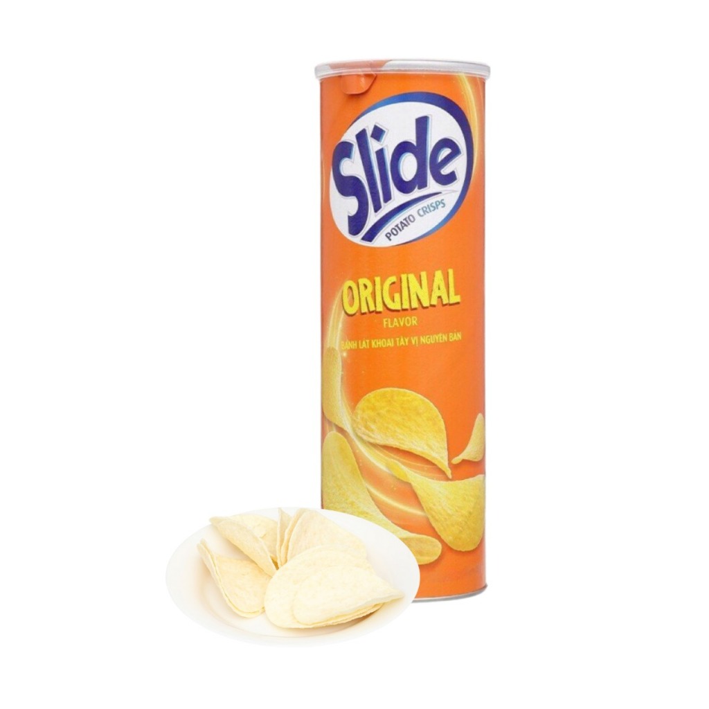 Khoai Tây Slide Kinh Đô BBQ- Phô Mai -Kem Chua Hành ớt Cay 90g