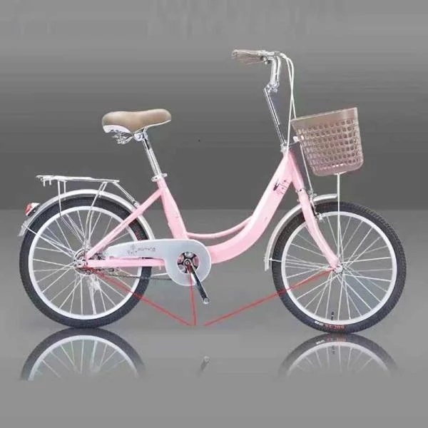 Xe đạp mini cho bé gái XM16 từ 8 tuổi, có 3 màu xanh, hồng, trắng