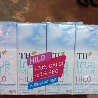  Combo 2 lốc Sữa Th true milk HILO 180ml 