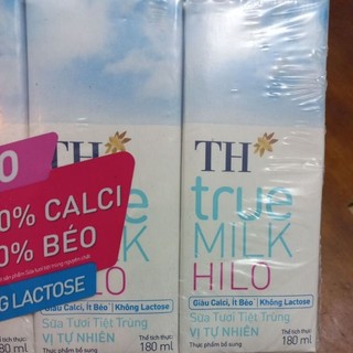 Combo 2 lốc Sữa Th true milk HILO 180ml