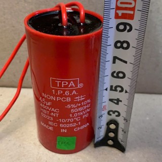 tụ ghi THD 45uf- 450v - tụ động cơ, máy bơm