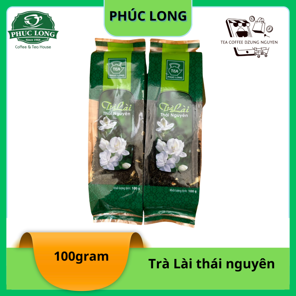 Trà Lài Thái Nguyên Phúc Long 100gr