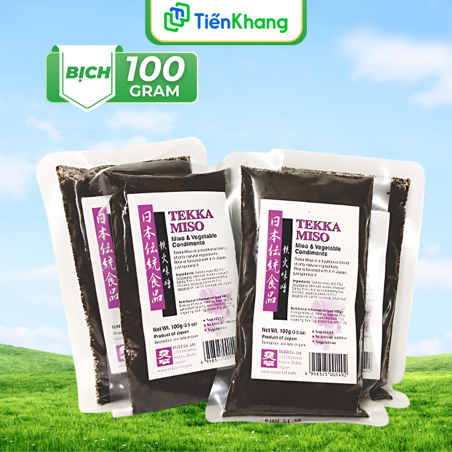 Tekka Miso - Tekka khô - Nhập khẩu Nhật - Bịch (100gram) - Thượng phẩm dưỡng sinh Nhật Bản