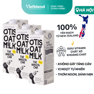 COMBO 3 Hộp Sữa Yến Mạch Barista OTIS OAT MILK Hộp 1 Lít